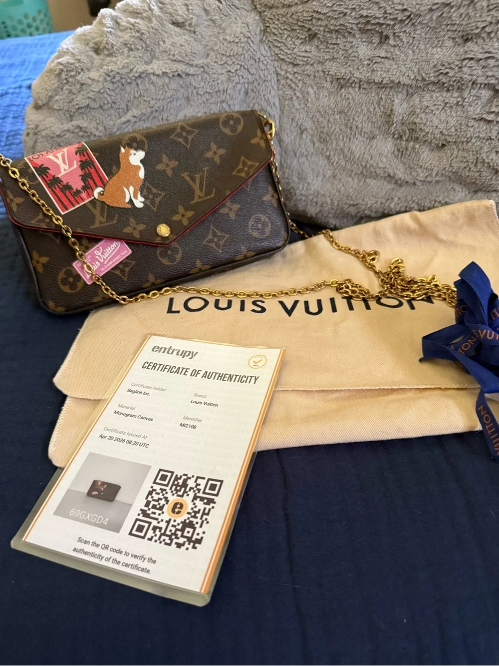 💯 Louis Vuitton Felicie ‘My LV World Tour’ Pochette